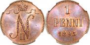 1 пенни 1895 года