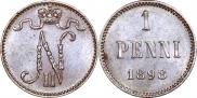1 penni 1898 year