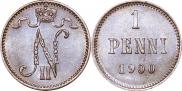 1 пенни 1900 года