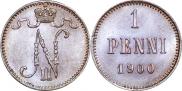 1 пенни 1900 года