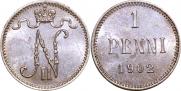 1 penni 1902 year