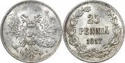 25 пенни 1917 года