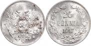 25 пенни 1917 года