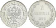 2 markkaa 1908 year