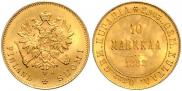 10 марок 1882 года