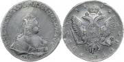 1 rouble 1744 year