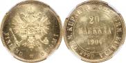 20 markkaa 1904 year