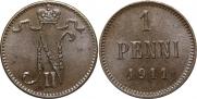1 penni 1911 year