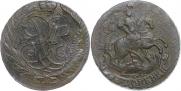 2 kopecks 1758 year