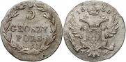 5 groszy 1830 year