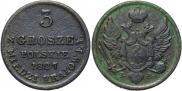 3 grosze 1827 year