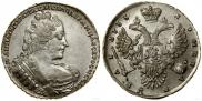 1 rouble 1733 year
