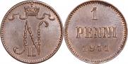 1 penni 1911 year