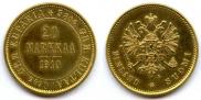 20 markkaa 1910 year
