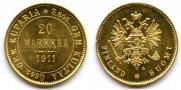 20 markkaa 1911 year