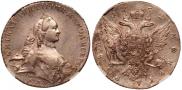1 rouble 1762 year