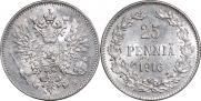25 pennia 1916 year