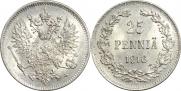 25 pennia 1916 year