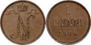 1 penni 1906 year