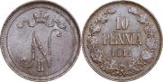 10 pennia 1914 year