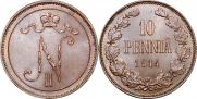 10 pennia 1914 year