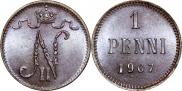 1 penni 1907 year