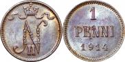 1 penni 1914 year