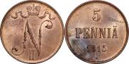 5 pennia 1915 year