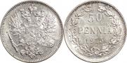 50 pennia 1915 year