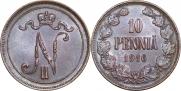 10 пенни 1916 года