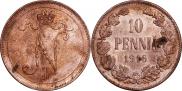 10 пенни 1916 года