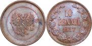 10 pennia 1917 year