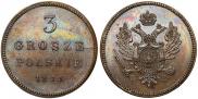 3 grosze 1815 year