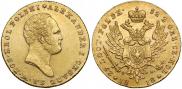 25 złotych 1818 year