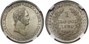 1 złoty 1830 year
