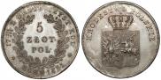 5 złotych 1831 year