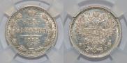 15 копеек 1882 года