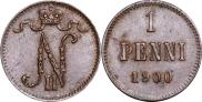 1 penni 1900 year