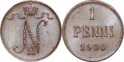 1 penni 1900 year