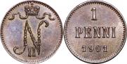 1 penni 1901 year