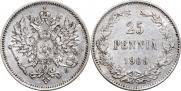 25 pennia 1909 year