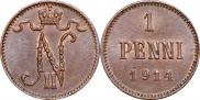 1 penni 1914 year