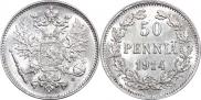 50 pennia 1914 year