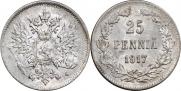 25 пенни 1917 года