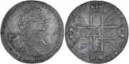 1 рубль 1723 года
