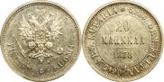20 markkaa 1878 year