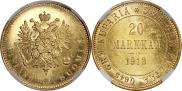20 markkaa 1912 year