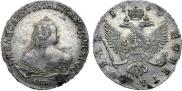 1 rouble 1750 year