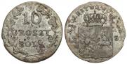 10 groszy 1831 year