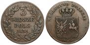 3 grosze 1831 year